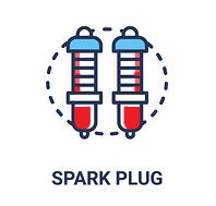 spark plug icons